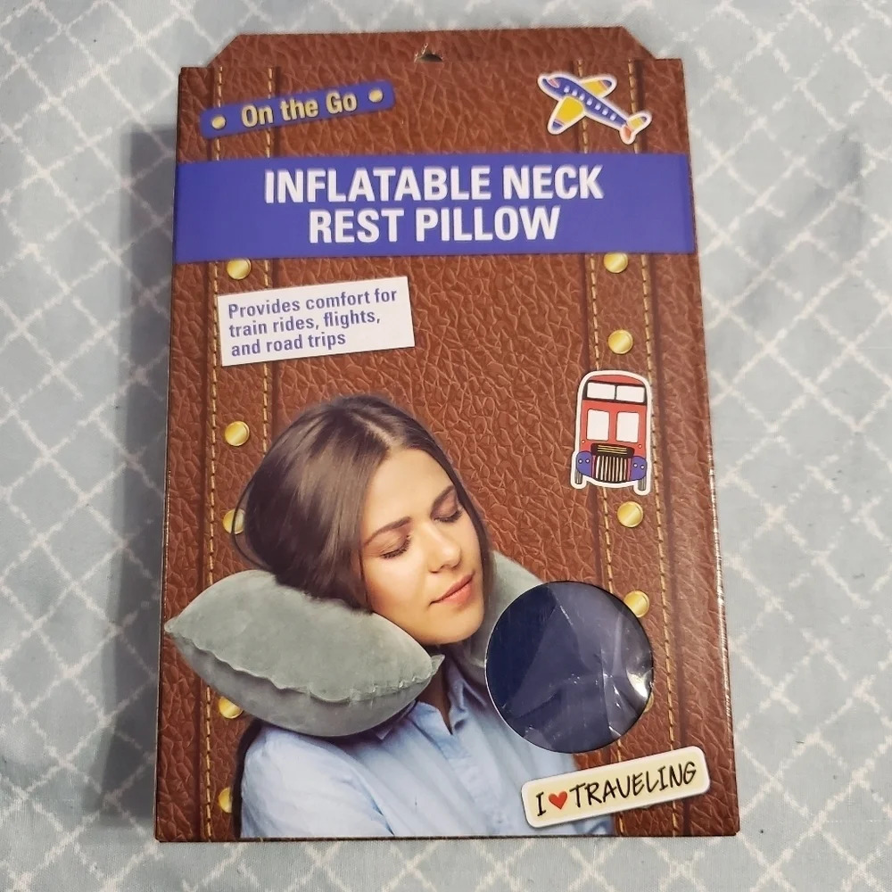 Travel Pillow Inflatable Neck Rest